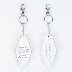 Click here to see Adams&Co 11134 11134 1.7x3.5x.5 rvs wd keychain (DO BST) white, black