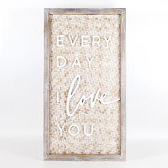 Click here to see Adams&Co 11237 11237 20x37x2 bmbo wd frmd sn (I LV U) white, brown, natural
