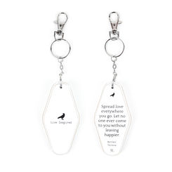 Click here to see Adams&Co 11300 11300 3.5x1.7x.5 rvs wd keychain (SPRD LVE) white, black