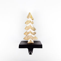 Click here to see Adams&Co 70910 70910 5x9x4 mango stocking holder (TREE) multicolor Believe In Kindness Collection