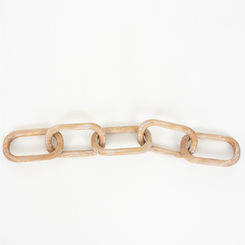 Click here to see Adams&Co 11608 11608 3x22x3 wood links, natural Olive Collection