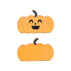 Click here to see Adams&Co 60245 60245 6x4x1 reversible wood cutout (PUMPKIN) multicolor