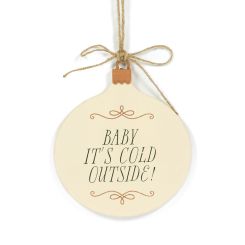Click here to see Adams&Co 71272 71272 6x7x.5 wood hanging plaque (BABY) multicolor  