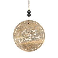 Click here to see Adams&Co 71324 71324 4x4x.25 mango ornament (CHRISTMAS) multicolor  Sundara Collection