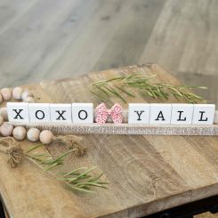Click here to see Adams&Co 20167 20167 16x2x1 wood ledgie kit (XOXO) multicolor  Lucky In Love Vol. 3