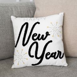 Click here to see Adams&Co 12408 12408 12x13x4 reversible pillow (NEW YEAR) multicolor