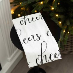Click here to see Adams&Co 12409 12409 16x24 tea towel (CHEERS) brown, white