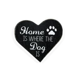Click here to see Adams&Co 15865 15865 4x3x.25 wood magnet (DOG) black, white  Fur Babies Collection