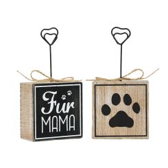 Click here to see Adams&Co 15863 15863 3x6x1.5 wood photo block (FUR MAMA) multicolor  Fur Babies Collection