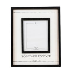 Click here to see Adams&Co 15883 15883 15x18x1.75 wood photo frame (TOGETHER) wh/bk (8x10)