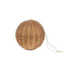 Click here to see Adams&Co 12405 12405 5.5x5.5 rattan ornament (BALL) natural  Rattan Collection