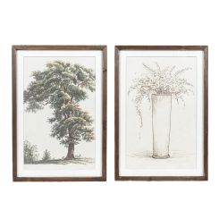 Click here to see Adams&Co 12697 12697 17x24x1.5 reversible wood frame sign (FLOWERS/TREE) multicolor  Gileadensis Collection