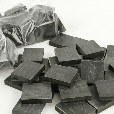 Click here to see Adams&Co 10012 10012 1.5x1.75x.25 Blank Letter Tiles in the Black Finish 30 pcs  