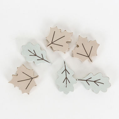 Click here to see Adams&Co 65075 65075 1x2x.25 wd shps s6 (LEAVES) multi  