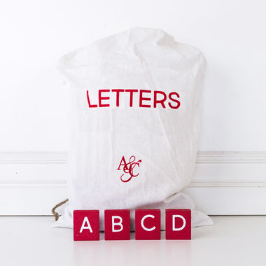 Click here to see Adams&Co 15261 15261 11x20x.25 bag 70 pieces 2x2x.25 (CRIMSON) red, white Letterboard Collection