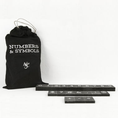Click here to see Adams&Co 15252 15252 9x17.5x.25 bag 30 pcs 1.5x1.75x.25 (NEWSPPR NMBSYM) bkwh  