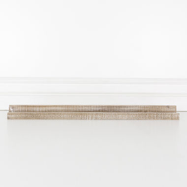 Click here to see Adams&Co 15376 15376 20x1x1 wood tile stand (LEDGIE) natural Letterboard Collection