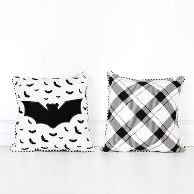 Click here to see Adams&Co 50287 50287 14.25x14.25 plw (BAT) black, white