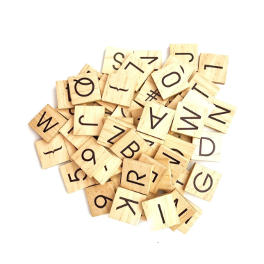 Click here to see Foundations Decor 40084-2 Foundations Decor 40084-2 Tile Letters - 120 Characters, Clean Font, Natural Finish