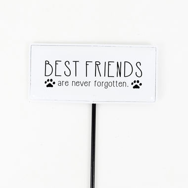Click here to see Adams&Co 15564 15564 5x5x.5 enamel pick (BEST) white, black Fur Babies Collection