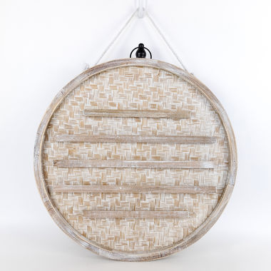 Click here to see Adams&Co 11192 11192 22x22x1.5 bamboo wood hang sign (LETTERBOARD) natural Season of Hope Collection