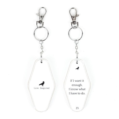 Click here to see Adams&Co 11292 11292 3.5x1.7x.5 rvs wd keychain (TO DO) white, black