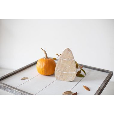 Click here to see Adams&Co 50304 50304 5.5x8.75x1 mango cutout (CANDY CORN) natural, white