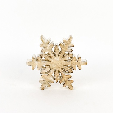 Click here to see Adams&Co 70808 70808 6x6x1 mngo wd cutout (SNWFLK) natural, white