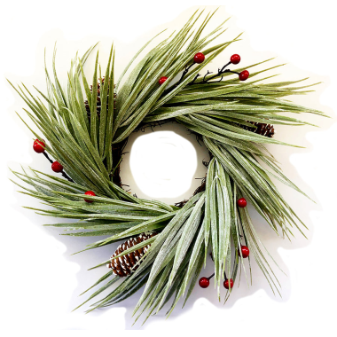 Click here to see Foundations Decor 40110-8 Foundations Decor 40110-8 Christmas Long Grassy Greenery 