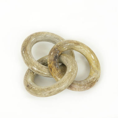 Click here to see Adams&Co 11495 11495 11x5x1 mango round chain, natural, white Mango Wood Collection