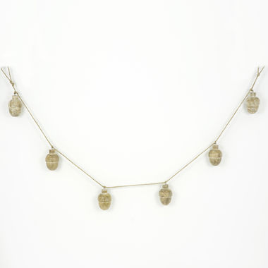 Click here to see Adams&Co 60220 60220 60x3x2 mngo wd garland (ACORNS) natural, white