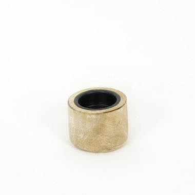 Click here to see Adams&Co 11548 11548 3x2x2.5 mango tealight holder (ROUND) natural, black Mango Wood Collection