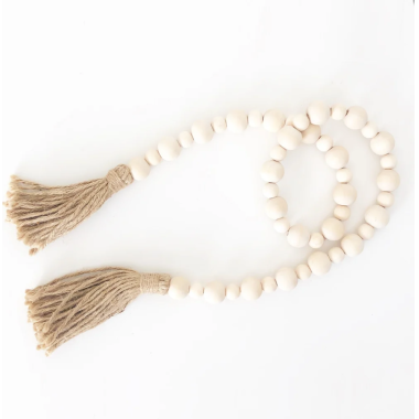 Click here to see Foundations Decor 68160-1 Foundations Decor 68160-1 Wood Beads - Natural Large & Small 