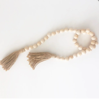 Click here to see Foundations Decor 68170-0 Foundations Decor 68170-0 Wood Beads - Beehive & Cones 