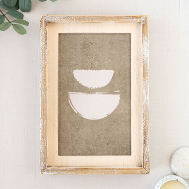 Click here to see Adams&Co 11681 11681 9x13x1.5 wood frame sign (G HALF) brown, cream Eunoia Collection