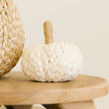 Click here to see Adams&Co 60233 60233 4x4x4 puffy pumpkin, cream, brown The Adams Family Collection