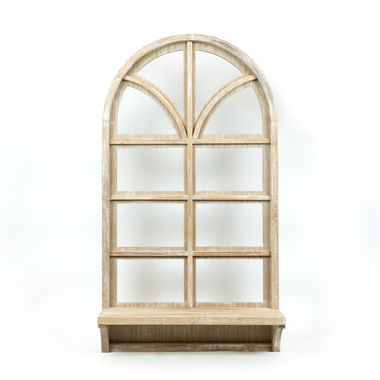 Click here to see Adams&Co 15818 15818 19.75x35.5x6.25 wd frm w/shlf (WINDOW) natural