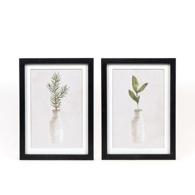 Click here to see Adams&Co 71212 71212 11x15x1.5 reversible wood frame sig (PLANTS ON VASE) multicolor Jingle Bells Collection