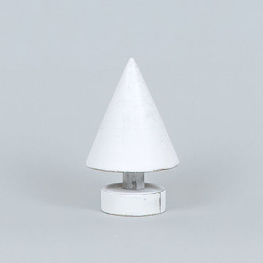 Click here to see Adams&Co 71130 71130 3x6x3.25 wood cutout on stand (CHRISTMAS TREE) white Winter Wishes Collection
