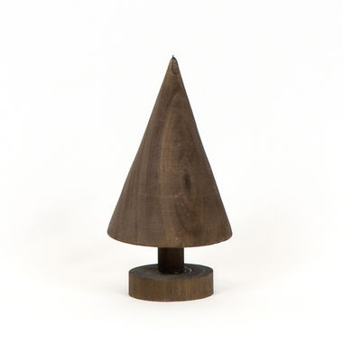 Click here to see Adams&Co 71103 71103 5x9x4.75 wood cutout on stand (CHRISTMAS TREE) brown Winter Wishes Collection