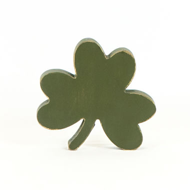 Click here to see Adams&Co 20120 20120 5.5x5x1 wood cutout (SHAMROCK) green  Lucky In Love Vol. 2