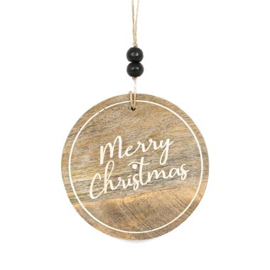 Click here to see Adams&Co 71324 71324 4x4x.25 mango ornament (CHRISTMAS) multicolor  Sundara Collection