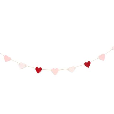 Click here to see Adams&Co 20152 20152 60x3x.25 wood garland (HEART) multicolor  Lucky In Love Vol. 3