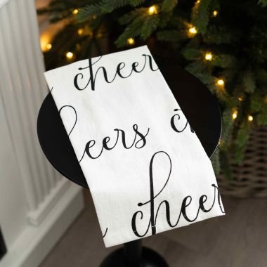 Click here to see Adams&Co 12409 12409 16x24 tea towel (CHEERS) brown, white