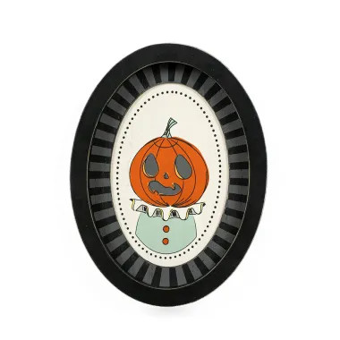 Click here to see Adams&Co 55312 55312 6x8x1.5 wood frame sign (JACKOLANTERN) multicolor  Sweet and Spooky