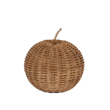 Click here to see Adams&Co 60286 60286 6x6 rattan pumpkin (SMALL) natural  Rattan Collection