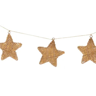 Click here to see Adams&Co 71342 71342 60x4 rattan garland (STAR) natural  Rattan Collection