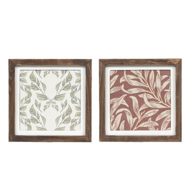 Click here to see Adams&Co 12699 12699 11x13x1.5 reversible wood frame sign (BOUQUET) multicolor  Gileadensis Collection