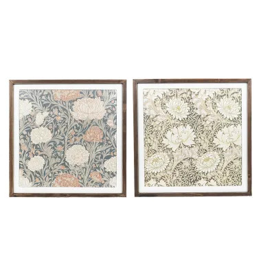 Click here to see Adams&Co 12696 12696 24x24x1.5 reversible wood frames sign (FLOWERS) multicolor  Gileadensis Collection