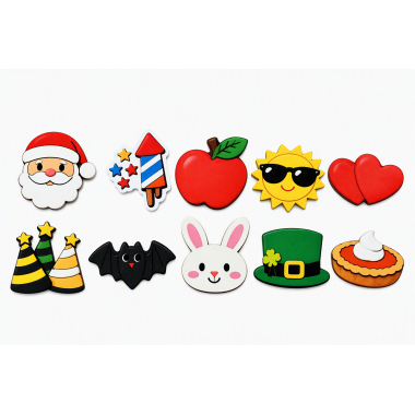 Click here to see Adams&Co 42116 42116 2x2x.35 Mixed holiday shape set 2